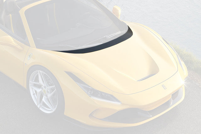 2019-2024 Ferrari F8 OE Style Autoclave Carbon Fiber Front Hood Trim