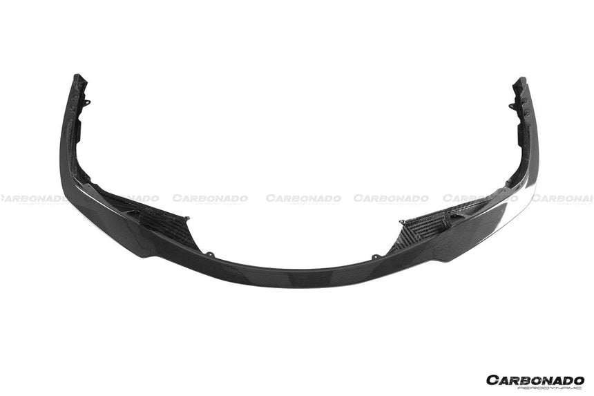 2020-UP Ferrari SF90 MI Style Autoclave Carbon Fiber Front Lip Splitter