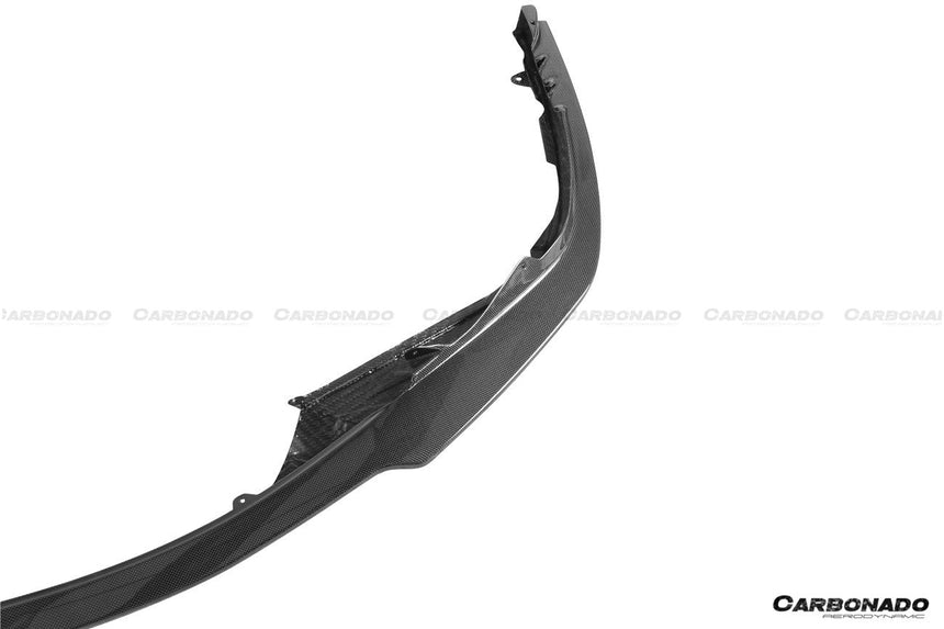 2020-UP Ferrari SF90 MI Style Autoclave Carbon Fiber Front Lip Splitter