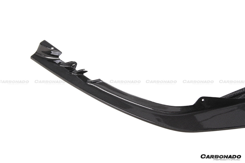 2020-UP Ferrari SF90 MI Style Autoclave Carbon Fiber Front Lip Splitter