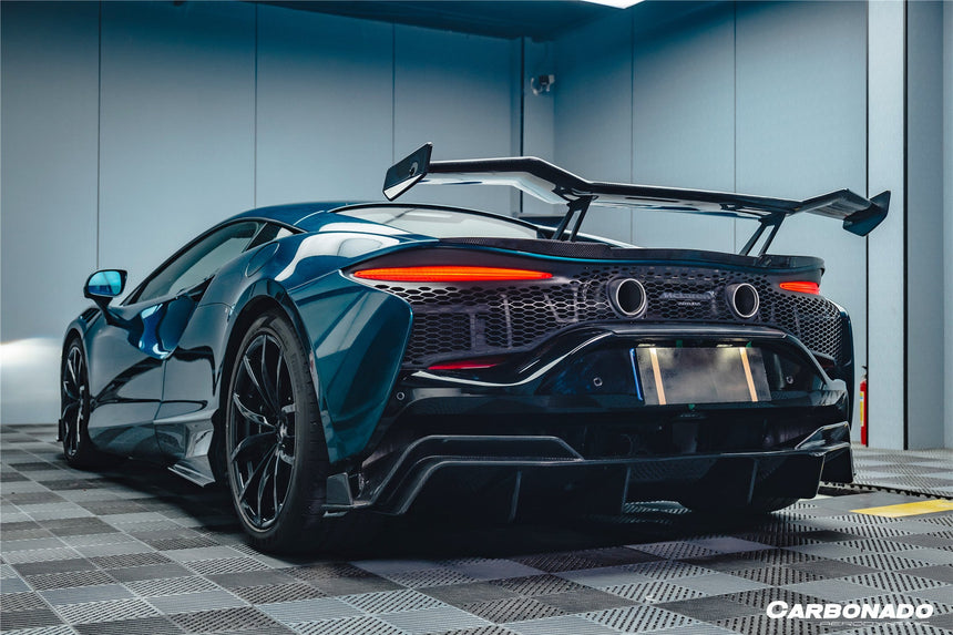 2023-UP McLaren Artura Coupe | Spider AM Style Autoclave Carbon Fiber Rear Diffuser Lip