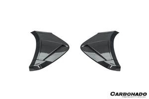 2023-UP McLaren Artura Coupe | Spider AM Style Autoclave Carbon Fiber Rear Bumper Side Panels