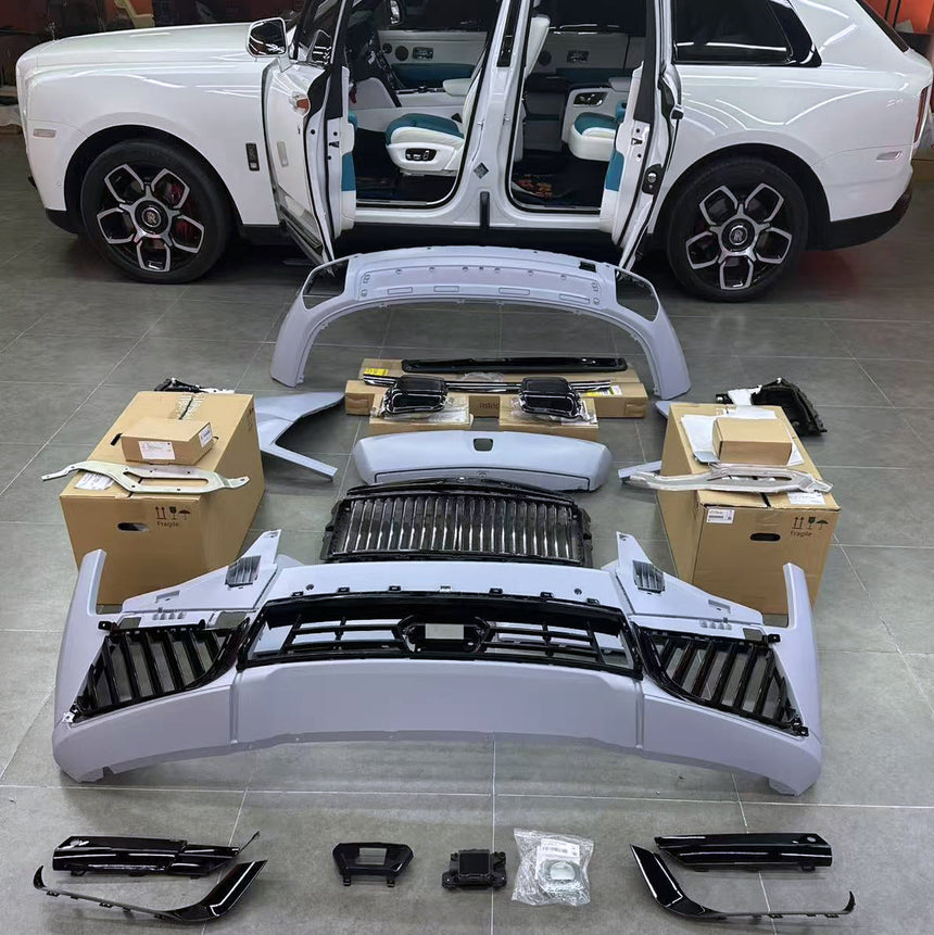 2019-2024 Rolls Royce Cullinan Convert 2025 Cullinan Facelift Full Body Kit With Headlights