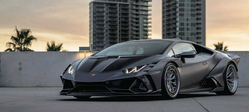 Lamborghini Evo Fusion Runner Wide DCF Full Kit - Zacoe