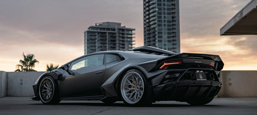 Lamborghini Evo Fusion Runner Wide DCF Full Kit - Zacoe