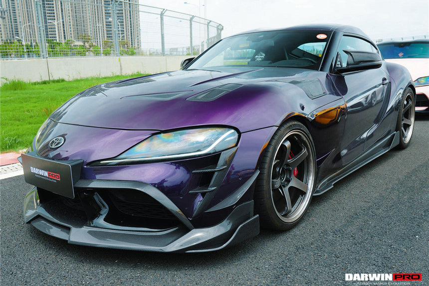 2019-UP Toyota GR Supra (J29/DB) A90 A91 BKSS Style Carbon Fiber Side Skirts