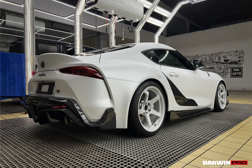 2019-UP Toyota GR Supra (J29/DB) A90 A91 BKSS Style Carbon Fiber Side Skirts