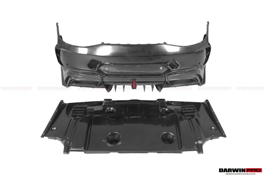 2019-2024 Mercedes Benz AMG GT50 GT53 GT43 GT63 GT63S 4Door Coupe X290 IMP Performance Ver.2 Part Carbon Fiber Rear Bumper
