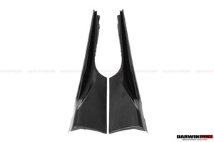 2015-2020 Ferrari 488 GTB | Spider Pista Style Carbon Fiber Side Skirts