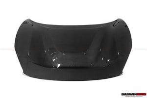 2015-2020 Ferrari 488 GTB | Spider Partial Carbon Fiber Front Bumper Set with Hood - DarwinPRO Pista Design