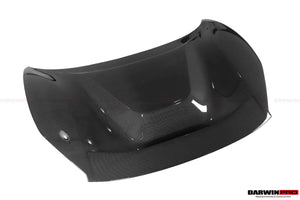 2015-2020 Ferrari 488 GTB | Spider Partial Carbon Fiber Front Bumper Set with Hood - DarwinPRO Pista Design
