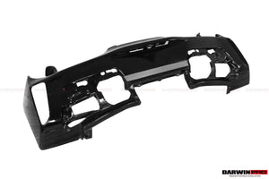 2015-2020 Ferrari 488 Spider Pista Style Carbon Fiber Rear Bumper And Wing