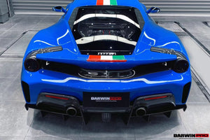 2018-2020 Ferrari 488 Pista Rear Bumper (Not including Diffuser)