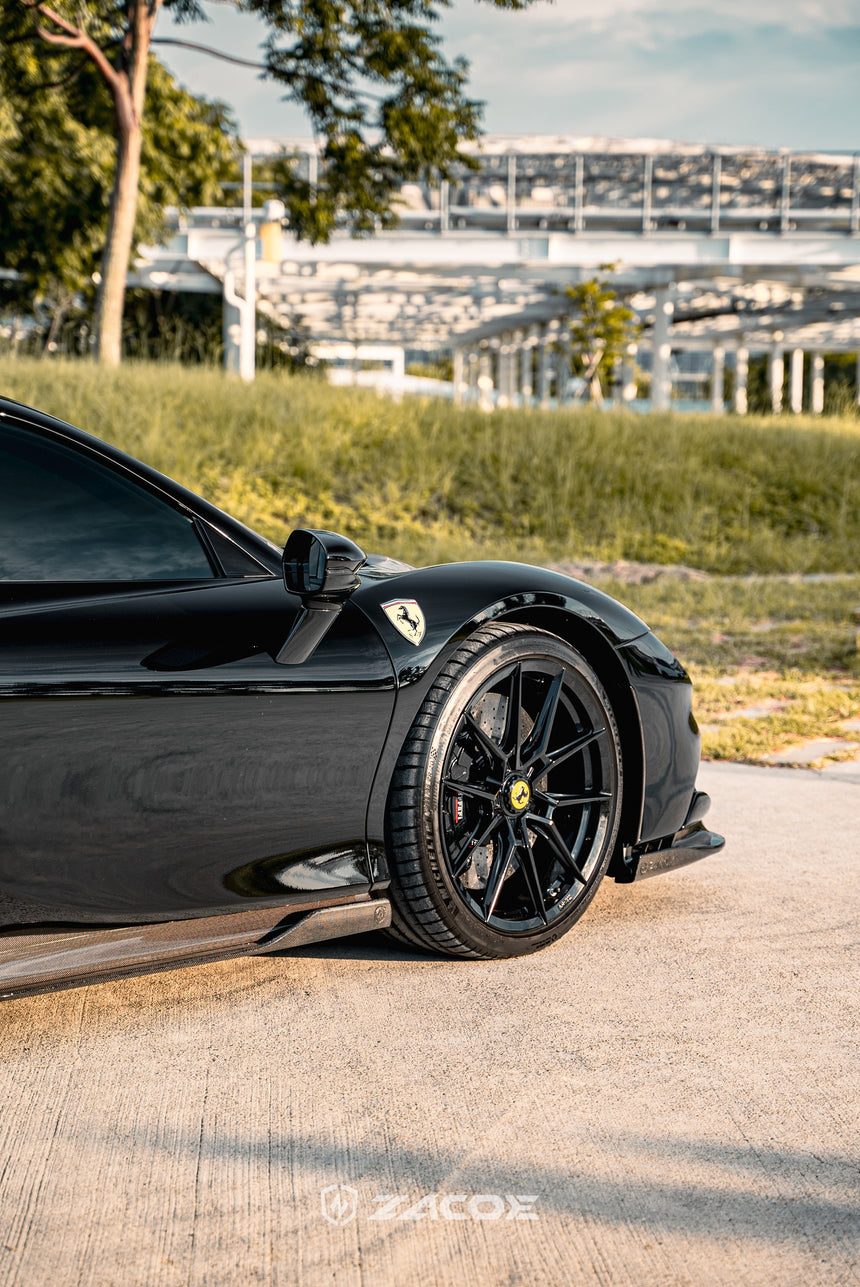 Dry Carbon Fiber Ferrari SF90 Stradale Full Body Kit - Zacoe