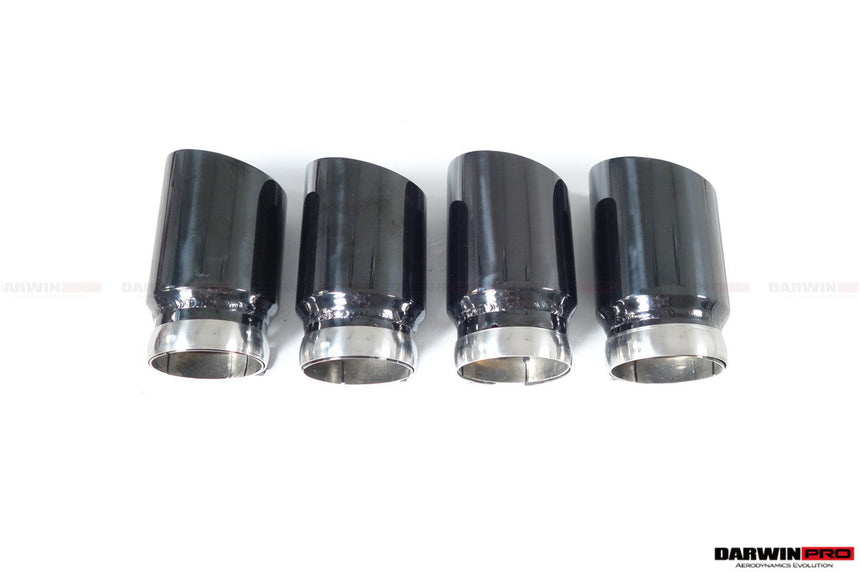 2021-UP BMW M3 G80 BKSSII Style Rear Bumper W/ Exhaust Tips