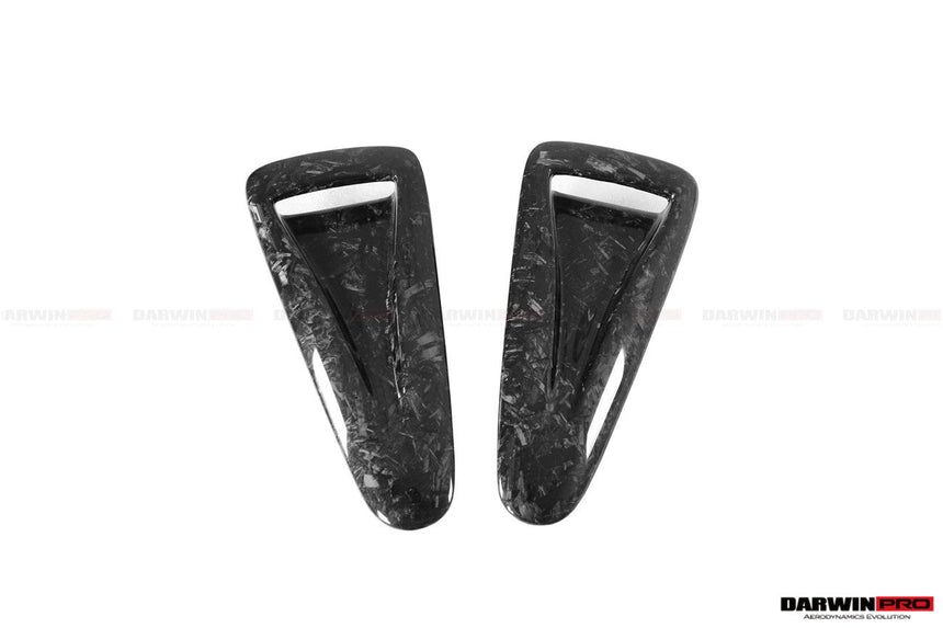2008-2022 Nissan GTR R35 CBA & DBA & EBA Carbon Fiber Hood Scoop (2 PCS)