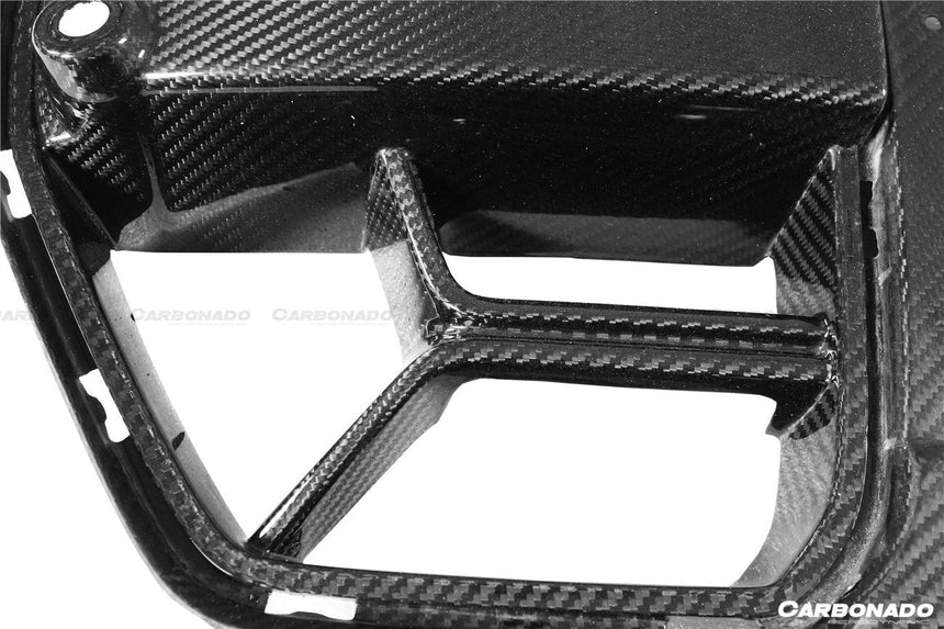 2021-UP BMW M3 G80 M4 G82/G83 CSL Style DRY Carbon Fiber Grill (FOR ACC CAR)