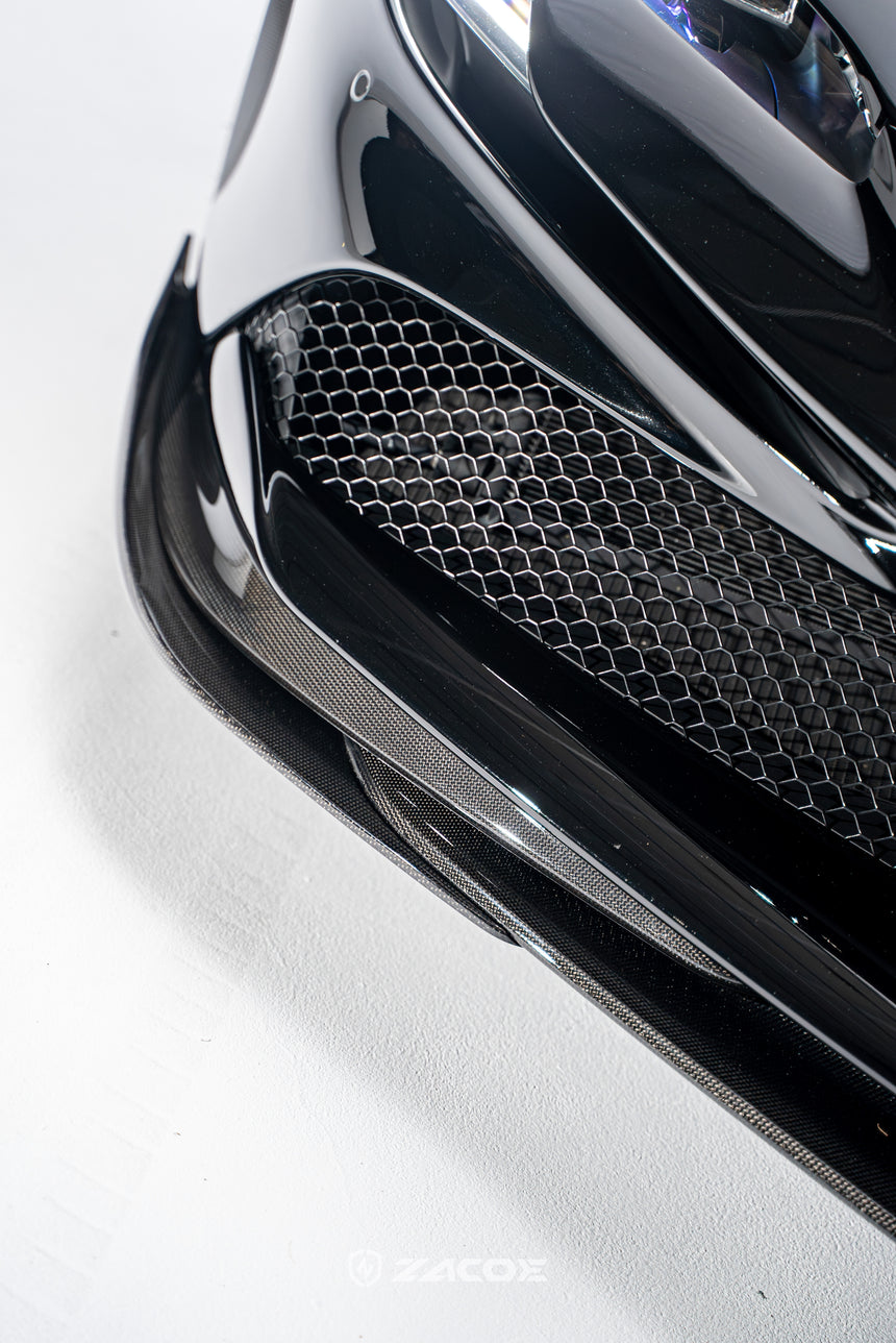 Dry Carbon Fiber SF90 Stradale Front Lip - Zacoe