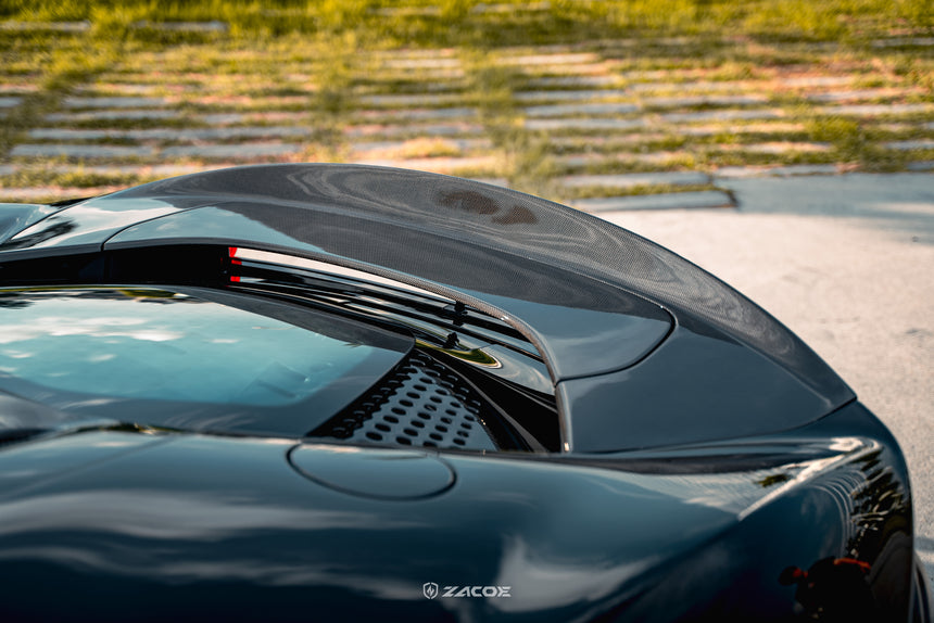 Dry Carbon Fiber Ferrari SF90 Stradale Spoiler - Zacoe