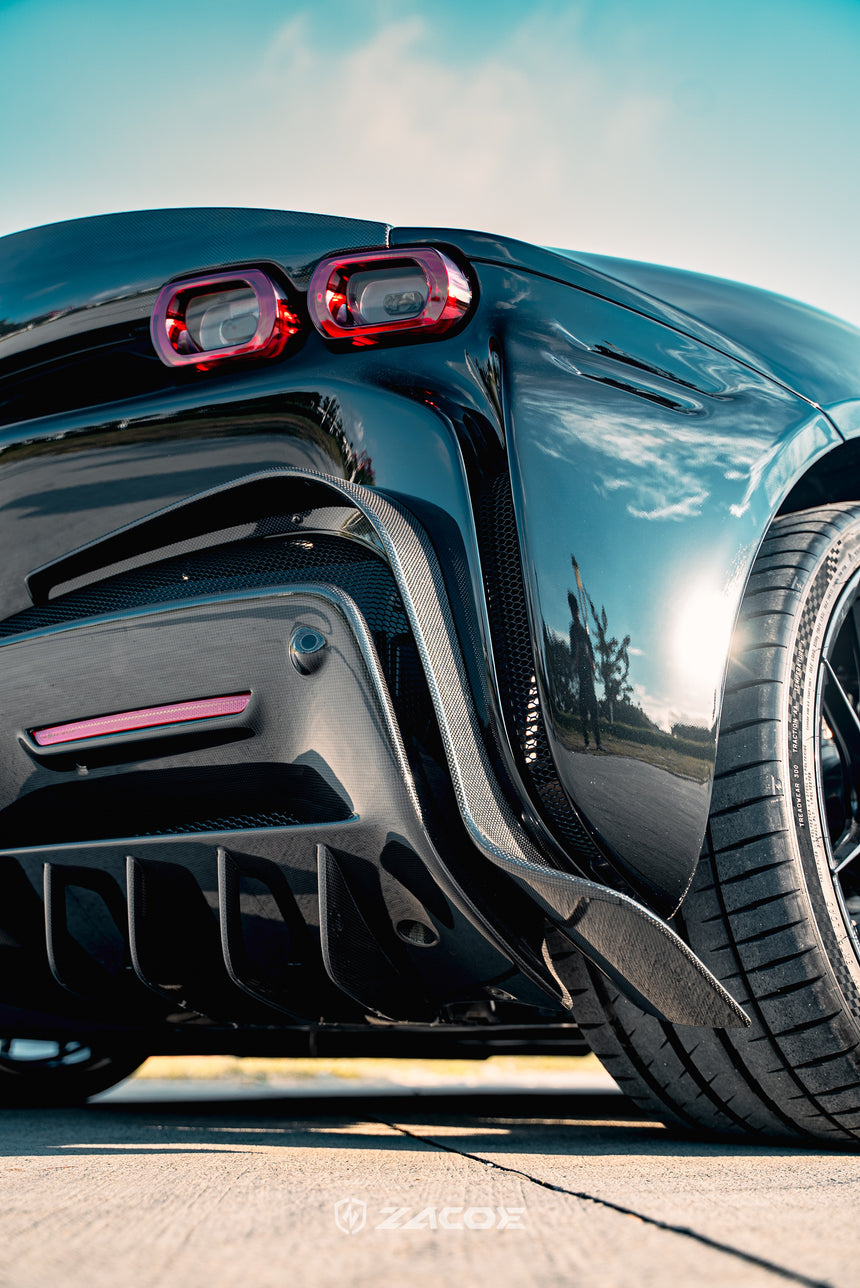 Dry Carbon Fiber Ferrari SF90 Stradale Full Body Kit - Zacoe