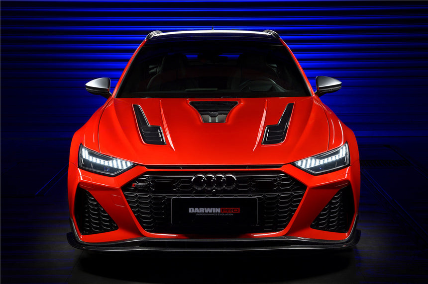 2019-2023 Audi RS6 Avant C8 IMP Performance Partial Carbon Fiber Hood