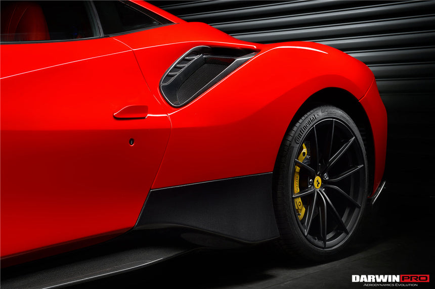 2015-2020 Ferrari 488 GTB & Spyder Pista Style Side Skirts