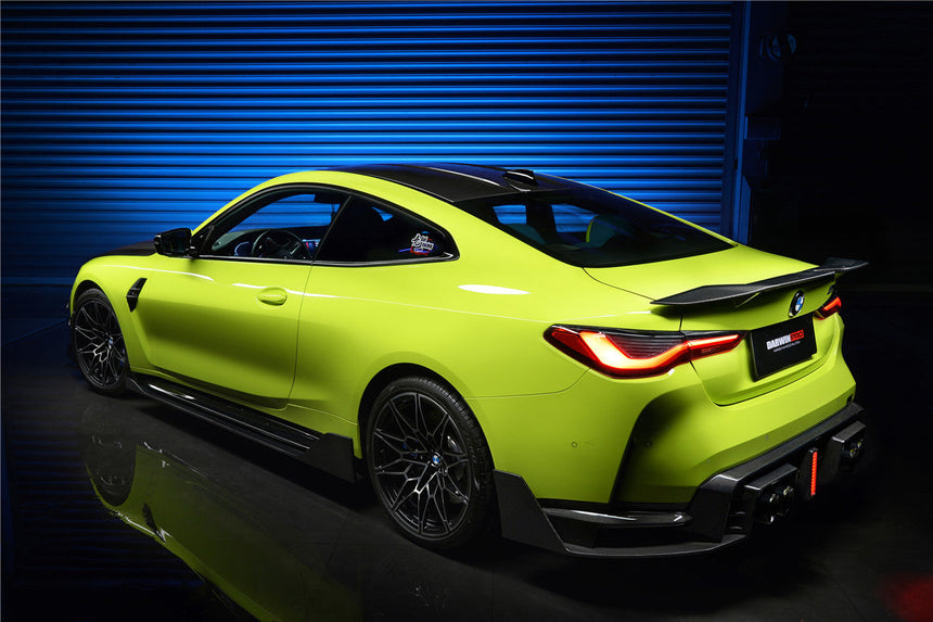 2021-UP BMW M4 G82/4 Series G22 BKSS Style Carbon Fiber Trunk Spoiler