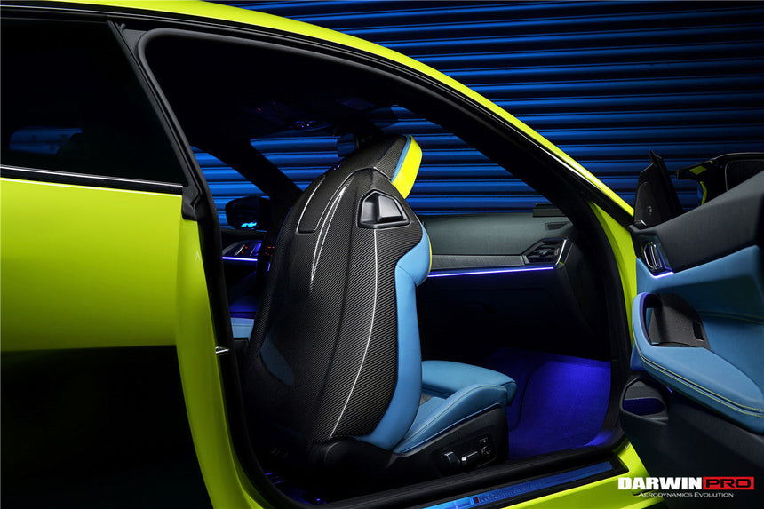 2021-UP BMW M4 G82/G83 Carbon Fiber Seat-Back Cover