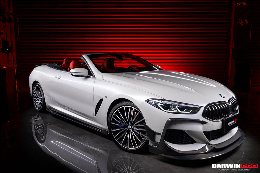 2018-2022 BMW 8 Series G14 Convertible/G15 Coupe/G16 4DR-Gran Coupe 840/850 IMP Performance Carbon Fiber Front Bumper Canards