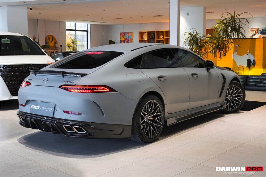 2019-2024 Mercedes Benz AMG GT50 GT53 GT43 4Door Coupe X290 IMP Performance Side Skirts Under Board
