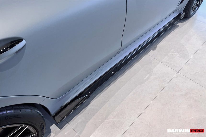 2019-2024 Mercedes Benz AMG GT50 GT53 GT43 4Door Coupe X290 IMP Performance Side Skirts Under Board