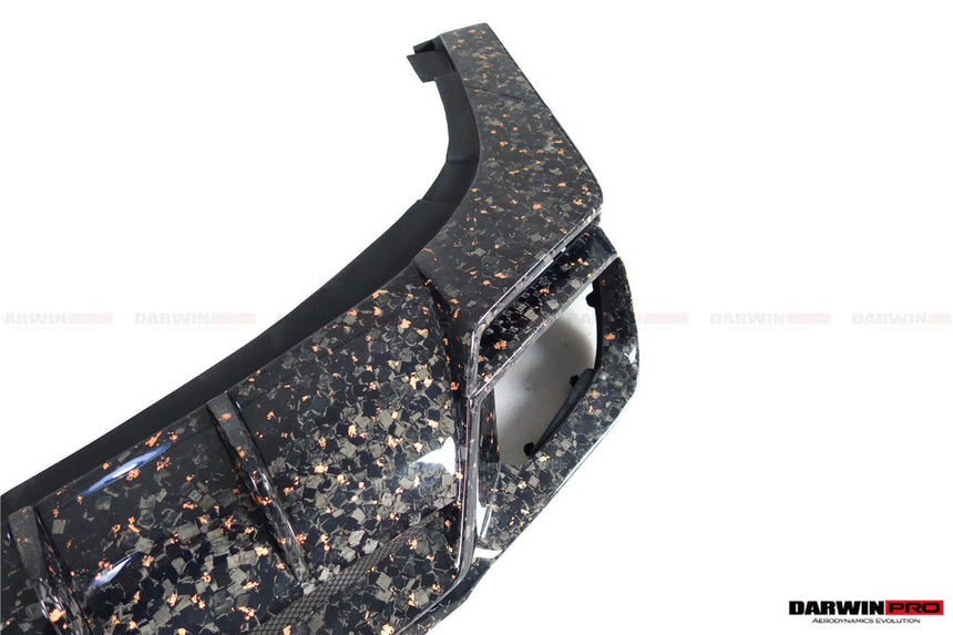 2018-2024 Rolls-Royce Cullinan BKSS Style Carbon Fiber Rear Lip Diffuser