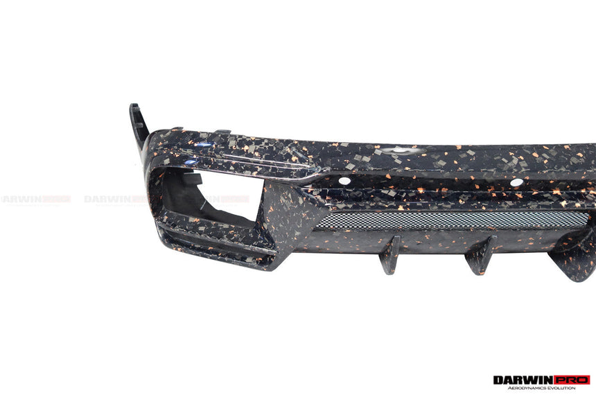 2018-2024 Rolls-Royce Cullinan BKSS Style Carbon Fiber Rear Lip Diffuser