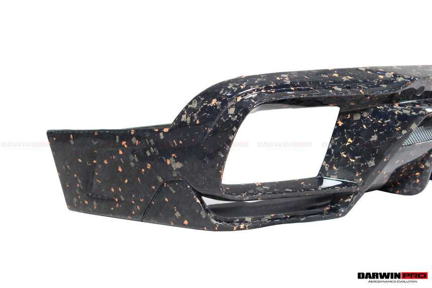 2018-2024 Rolls-Royce Cullinan BKSS Style Carbon Fiber Rear Lip Diffuser