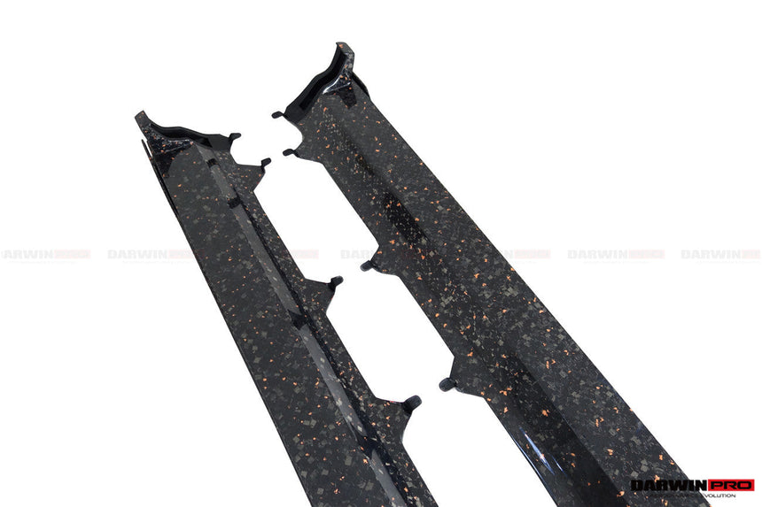 2018-2024 Rolls-Royce Cullinan BKSS Style Carbon Fiber Side Skirts