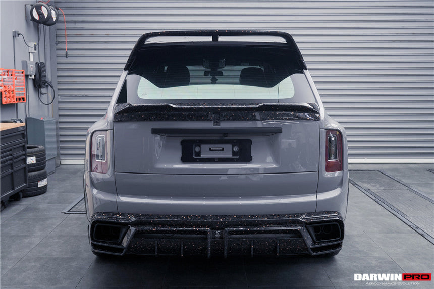 2018-2024 Rolls-Royce Cullinan BKSS Style Carbon Fiber Rear Lip Diffuser