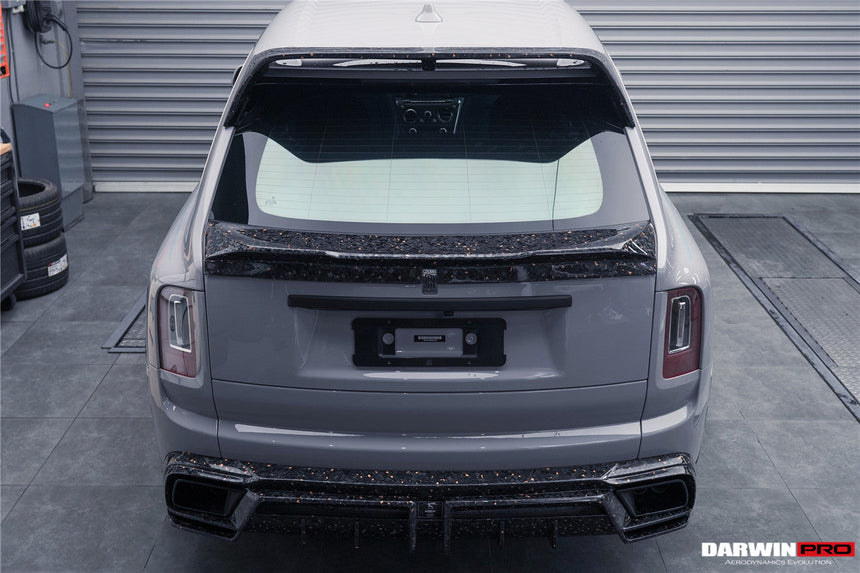 2018-2024 Rolls-Royce Cullinan BKSS Style Carbon Fiber Rear Lip Diffuser