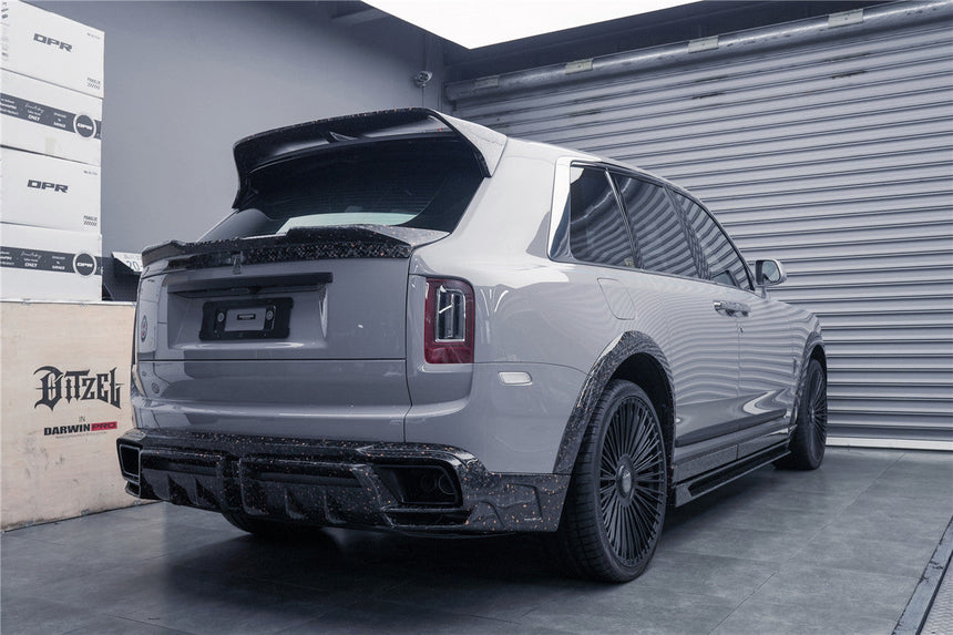 2018-2024 Rolls-Royce Cullinan BKSS Style Carbon Fiber Roof Spoiler