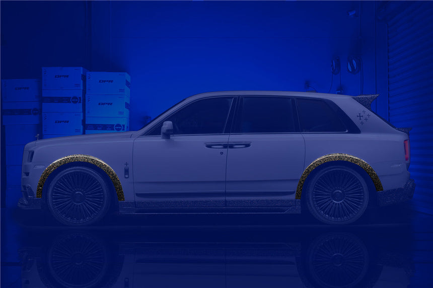 2018-2024 Rolls-Royce Cullinan BKSS Style Carbon Fiber Fender Flares