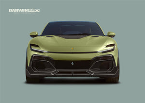 2023-UP Ferrari Purosangue F175 Carbon Fiber Front Lip DarwinPRO iMP Design