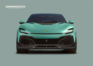 2023-UP Ferrari Purosangue F175 Carbon Fiber Front Lip DarwinPRO iMP Design