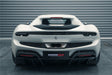 2022-2026 Ferrari 296 GTB & GTS (Type F171) OE Style Carbon Fiber Rear Bumper w/ Diffuser