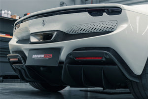 2022-2026 Ferrari 296 GTB & GTS (Type F171) OE Style Carbon Fiber Rear Diffuser