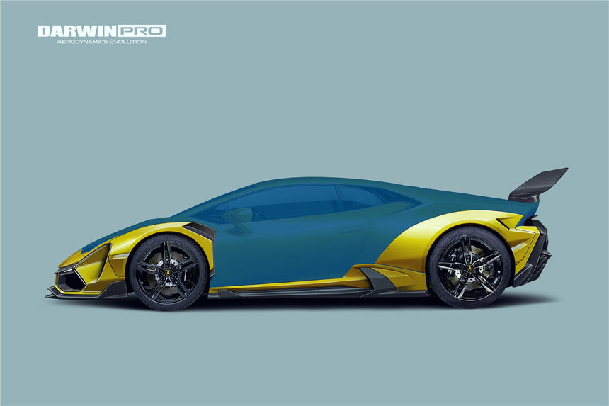 2015-2022 Lamborghini Huracan LP610 & LP580 Coupe Only BKSSII Style Full Wide Body Kit