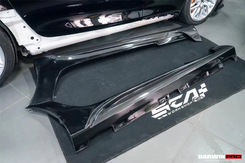 2017-2021 Mercedes Benz AMG GTR ONLY IMP Carbon Fiber Side Skirts