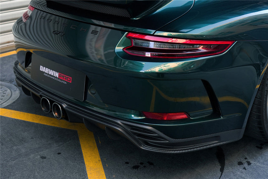 2017-2019 Porsche 911 991.2 GT3 Only BKSS Style Carbon Fiber Rear Lip Diffuser