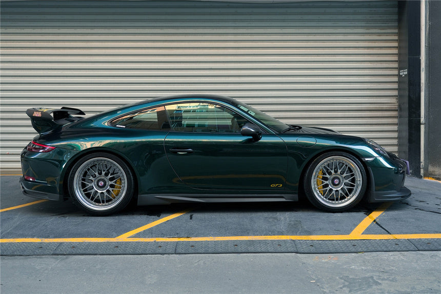 2017-2019 Porsche 911 991.2 GT3 Only BKSS Style Carbon Fiber Side Skirts
