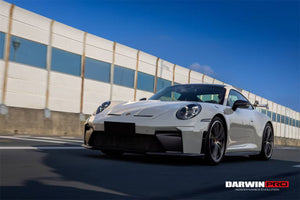 2019-UP Porsche 911 992 Autoclave Carbon Fiber Side Skirts DarwinPRO (GT3 Facelift) Fits Carrera, S, 4, 4S, Targa, Cabriolet