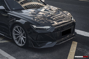 DarwinPRO 2019-UP Audi RS6 C8 Avant & RS7 C8 Quattro IMP Performance Front Bumper Grille Cover