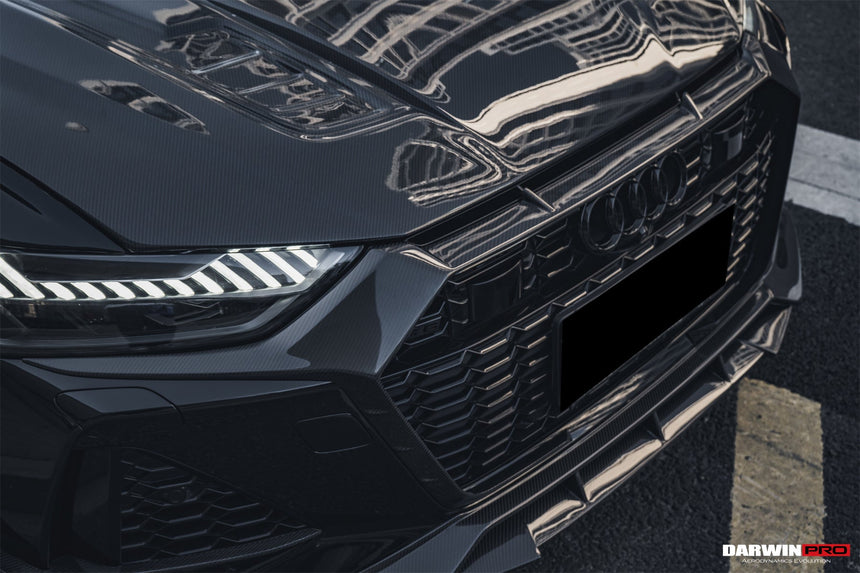 DarwinPRO 2019-UP Audi RS6 C8 Avant & RS7 C8 Quattro IMP Performance Front Bumper Grille Cover